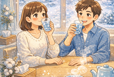 冬の脱水にご用心⛄️