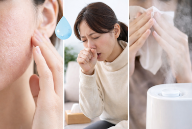 乾燥による不調