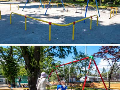 富士森公園 子供が喜ぶ遊具多数 家族で楽しめる花見の名所 タケモトの八王子ルポ 八王子の地域情報ポータルサイト はちなび