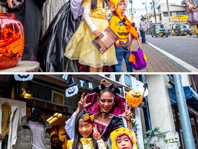 西八王子駅を仮装キッズが大行進 西八ハロウィン仮装サタデー タケモトの八王子ルポ 八王子の地域情報ポータルサイト はちなび