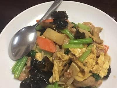 中華料理  徐記厨房の口コミ評価評判豚肉とキクラゲの卵炒め ハーフ