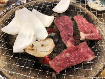 焼き肉  あかぎの口コミ評価評判淡路玉ねぎとロース