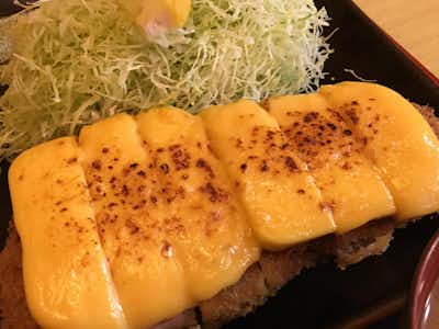かな井の口コミ評価評判チーズとんかつアップ
