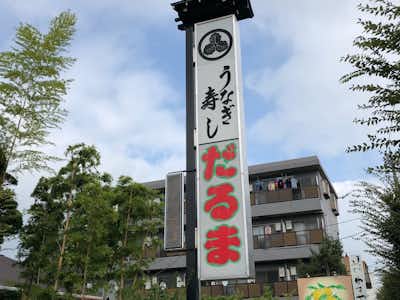 だるま寿司本店の口コミ評価評判看板