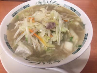 日高屋 西八王子店の口コミ評価評判野菜たっぷりタンメン