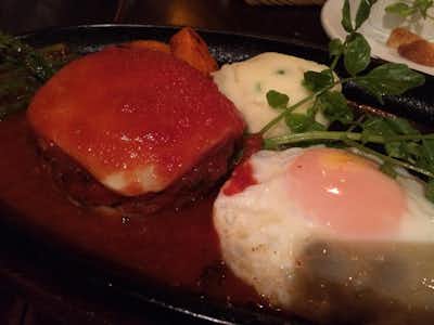 シャーロックホームズの口コミ評価評判目玉焼きハンバーグ