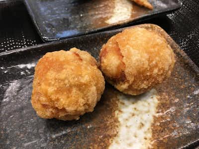 唐揚げ　からやま　八王子並木店の口コミ評価評判ジューシーもも丸　単品