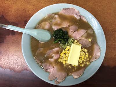 【閉店】らーめん御殿の口コミ評価評判バターコーントッピング