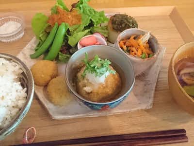 高尾食堂　あめとつちの口コミ評価評判あめとつち定食