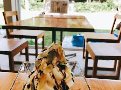 TAKAO 599CAFE（タカオ 599カフェ）の口コミ評価評判チョコレートサンデー