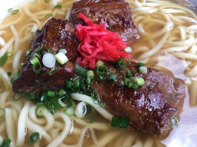 沖縄そば 専門店 和の口コミ評価評判ソーキそばアップ