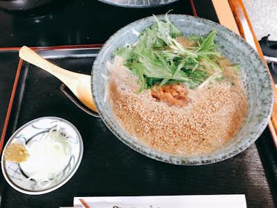 おかめ庵の口コミ評価評判豆乳そば