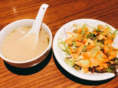 個室シュラスコ＆チーズ肉バル　ベンベヌータ　八王子店の口コミ評価評判サラダ スープ