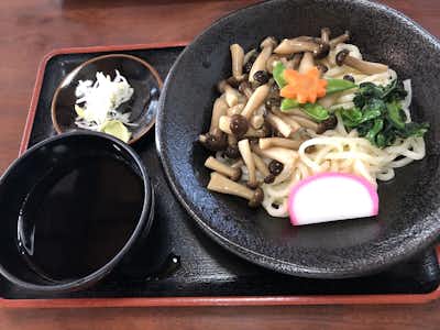 橋詰亭の口コミ評価評判しめじうどん