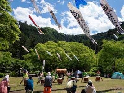 夕やけ小やけふれあいの里の口コミ評価評判芝生広場
