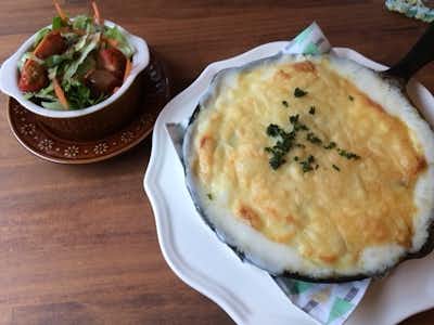 おうちCafe 樹と葉っぱの口コミ評価評判チキンドリア サラダ