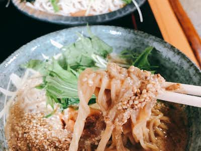おかめ庵の口コミ評価評判豆乳そば