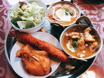 カトマンズ（【旧店名】ダウラギリ）の口コミ評価評判Ｃランチ