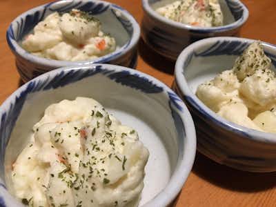 居酒屋  エビス西八王子総本店の口コミ評価評判お通しのポテトサラダ