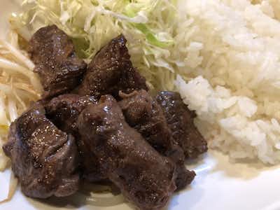 ¥500バーグ食堂の口コミ評価評判ハラミディッシュ