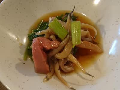 鮨忠 本店の口コミ評価評判おすすめ料理の酢の物