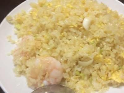 中華料理  徐記厨房の口コミ評価評判エビチャーハン ハーフ