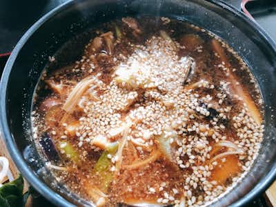 おかめ庵の口コミ評価評判肉味噌つけ汁