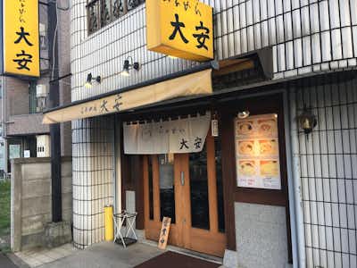 らあめん大安の口コミ評価評判外観