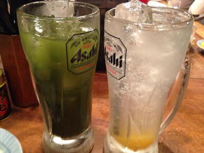 正田屋 八王子店 の口コミ評価評判緑茶ハイ・柚子はちみつ