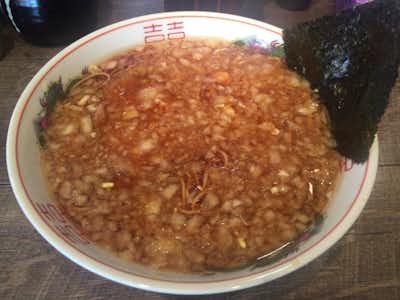 アメミ屋の口コミ評価評判ラーメン玉ねぎ増し