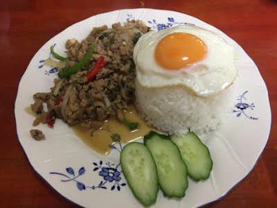 カレー  ナマステ 八王子の口コミ評価評判ガパオライス