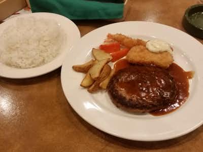 ガスト 西八王子店の口コミ評価評判ハンバーグプレート！