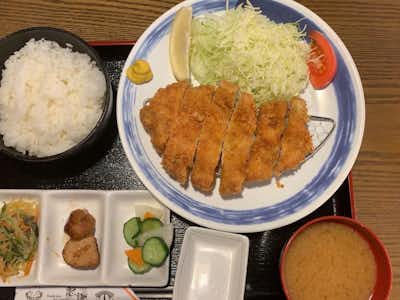 海鮮居酒屋 はなの舞 西八王子北口店の口コミ評価評判ジャンボロースカツ定食695円
