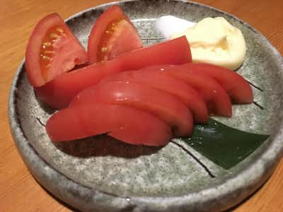 居酒屋  エビス西八王子総本店の口コミ評価評判冷やしトマト