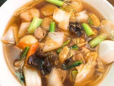 中華料理龍縁の口コミ評価評判五目麺