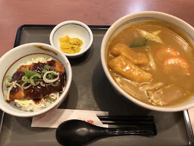 若鯱家イトーヨーカドー八王子店の口コミ評価評判カレーうどんランチ