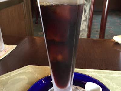 ベルダムの口コミ評価評判食後のアイスコーヒー