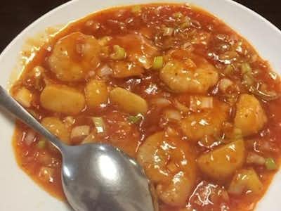 中華料理  徐記厨房の口コミ評価評判エビチリ ハーフ