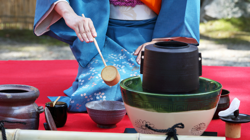 おもてなし日本とは日本の伝統文化茶道画像