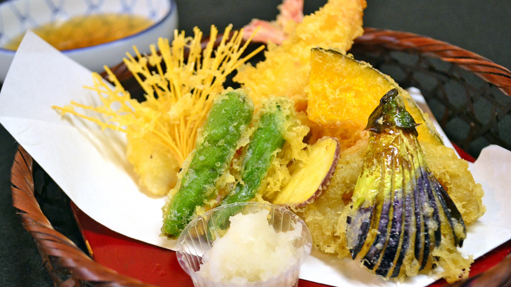 おもてなし日本とは日本食の紹介天ぷら画像