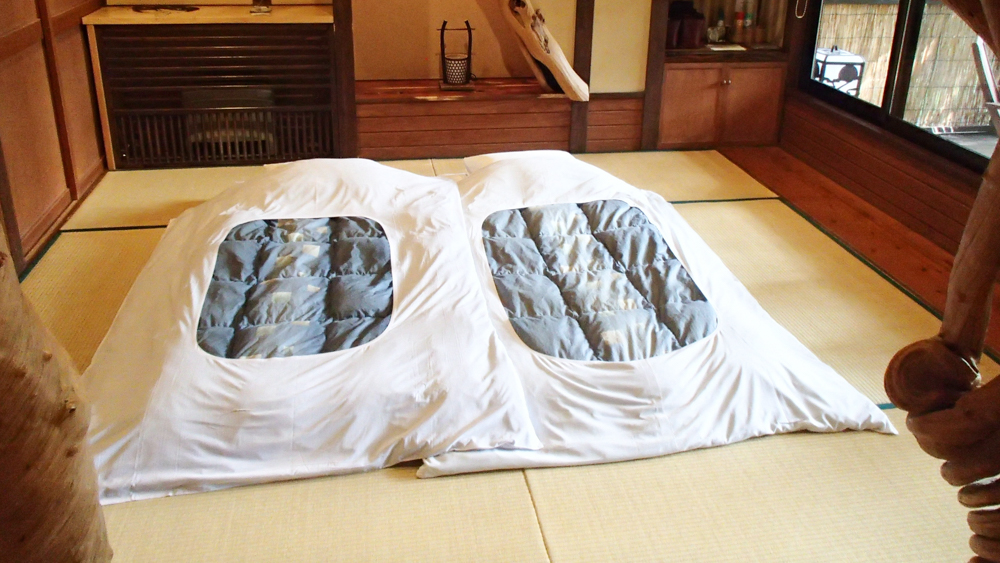 おもてなし日本とは旅館のマナー布団画像