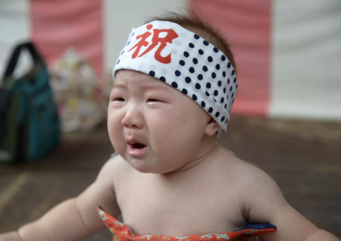 2018年　八王子市子安神社　泣き相撲