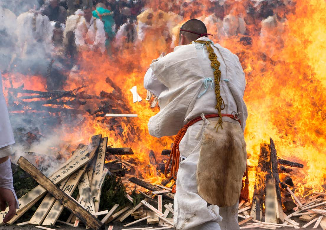 2019年　高尾山火渡り祭