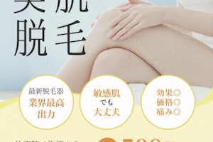 美肌になる光脱毛、ブラジリアンワックス、美容鍼など