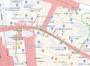 新宿伊勢丹OTOMANAの場所をまとめ　JR新宿駅から3分