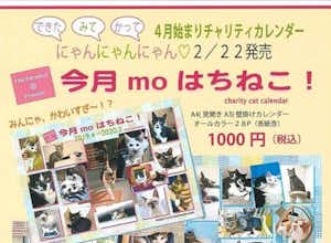 「今月moはちねこ！カレンダー」が八王子経済新聞に掲載！