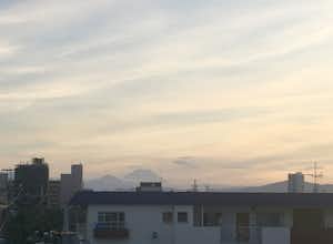 富士山が見えました✨