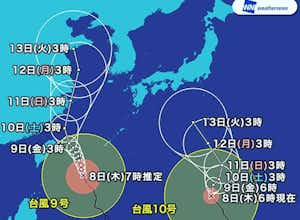 ダブル台風の影響で体に異変？