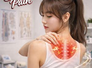 背中の痛みを取ったのはお腹の施術