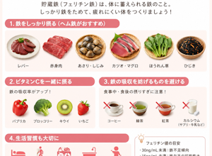 貯蔵鉄、フェリチンについてふじもり桜花整骨院が出来ること